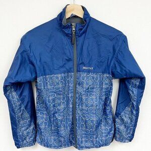 Marmot kids lined windbreaker full zip jacket Sz L 10-12